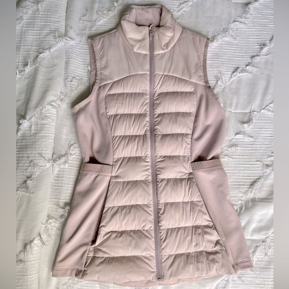 Down for it all vest size 4, lululemon.